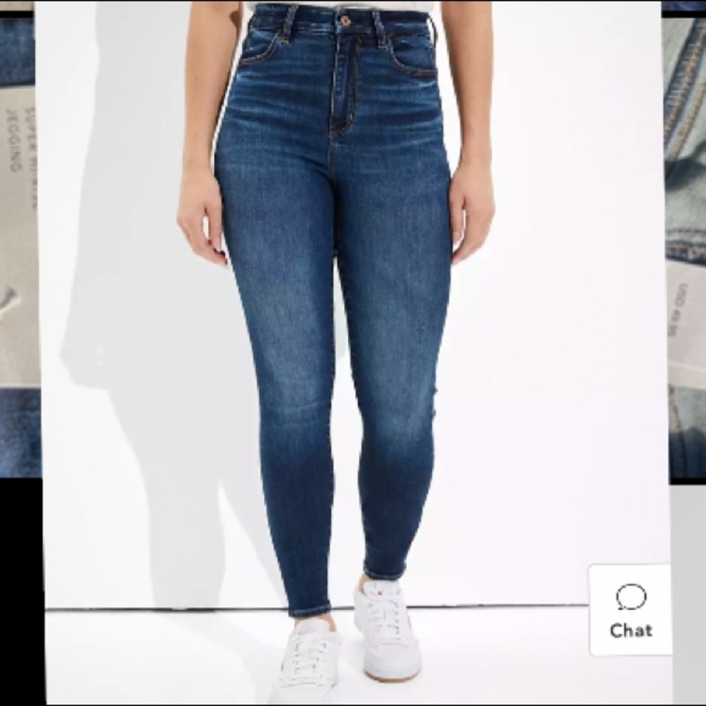 ✨ NWT ✨ American Eagle Curvy Super Hi-Rise Jegging size 28 / 6.